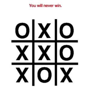 Impossible Tic Tac Toe - New Games Anywhere