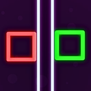 Two Neon Boxes Online - A Fun Popular Game